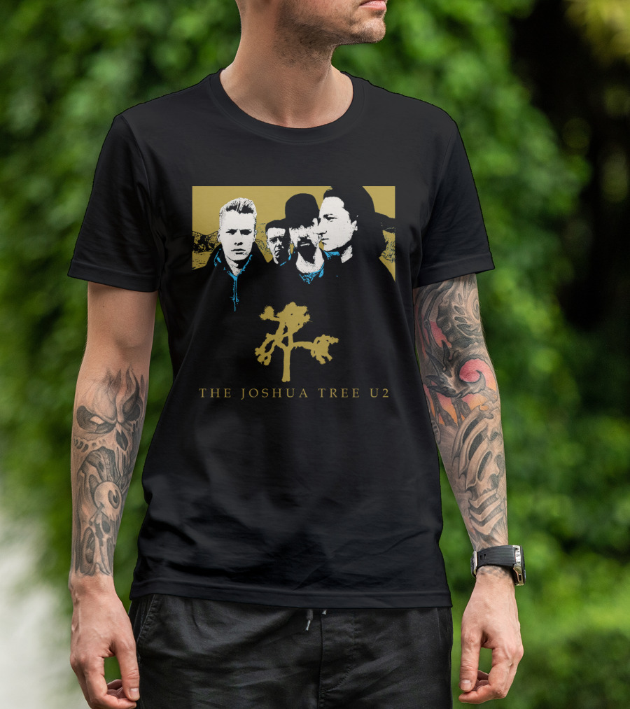 The Joshua Tree U2 Band Members Desert T-Shirt