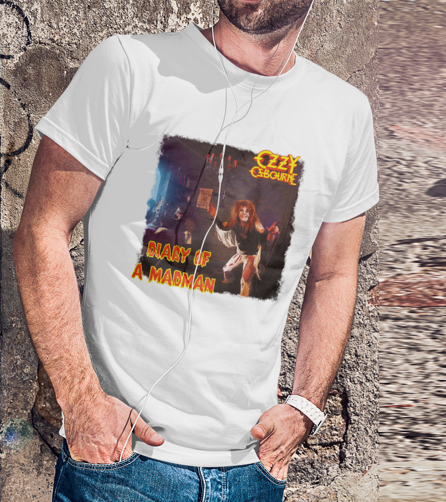 Ozzy Osbourne Diary Of A Madman Album Cover T-Shirt