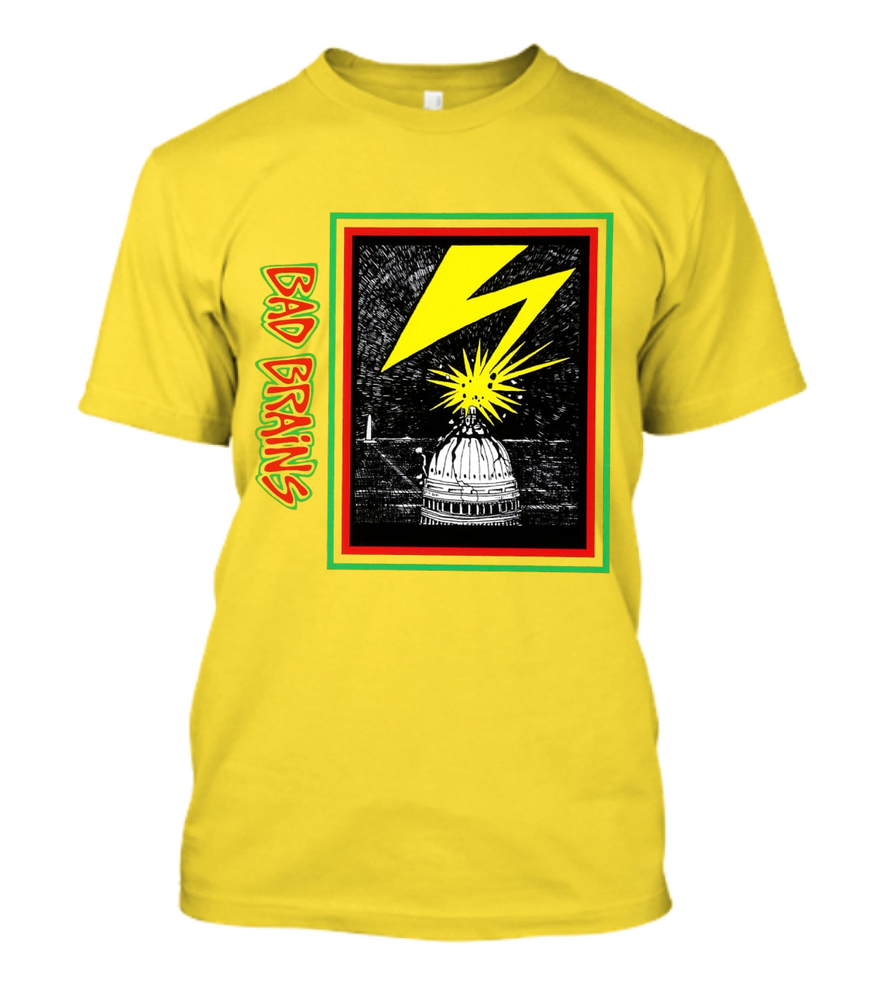 Bad Brains Capitol Lightning Bolt T-Shirt