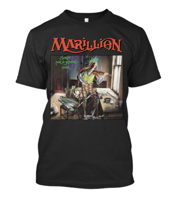 Marillion Script For A Jester's Tear Vintage Album T-Shirt