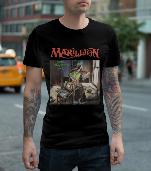 Marillion Script For A Jester's Tear Vintage Album T-Shirt