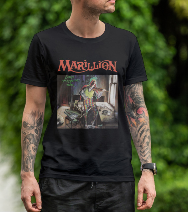 Marillion Script For A Jester's Tear Vintage Album T-Shirt