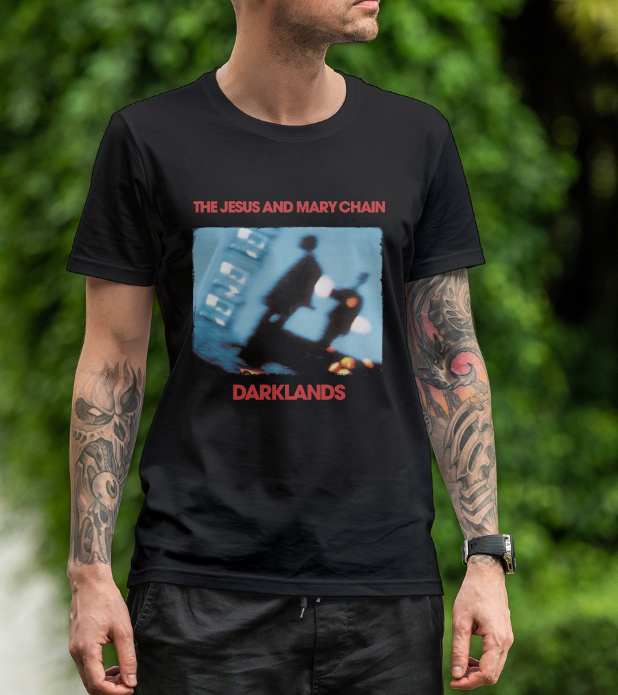 The Jesus And Mary Chain Darklands Silhouette Album Cover T-Shirt