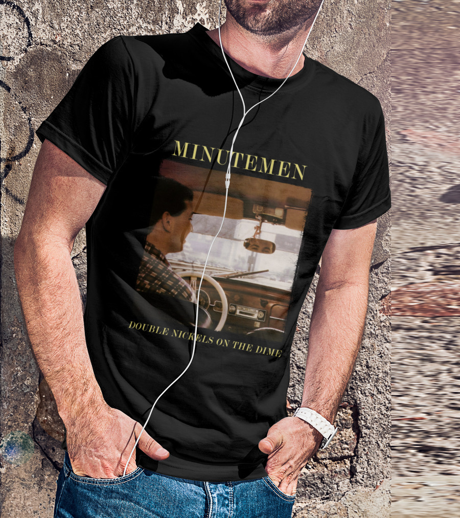 Minutemen Double Nickels On The Dime Album Cover Driving Scene T-Shirt