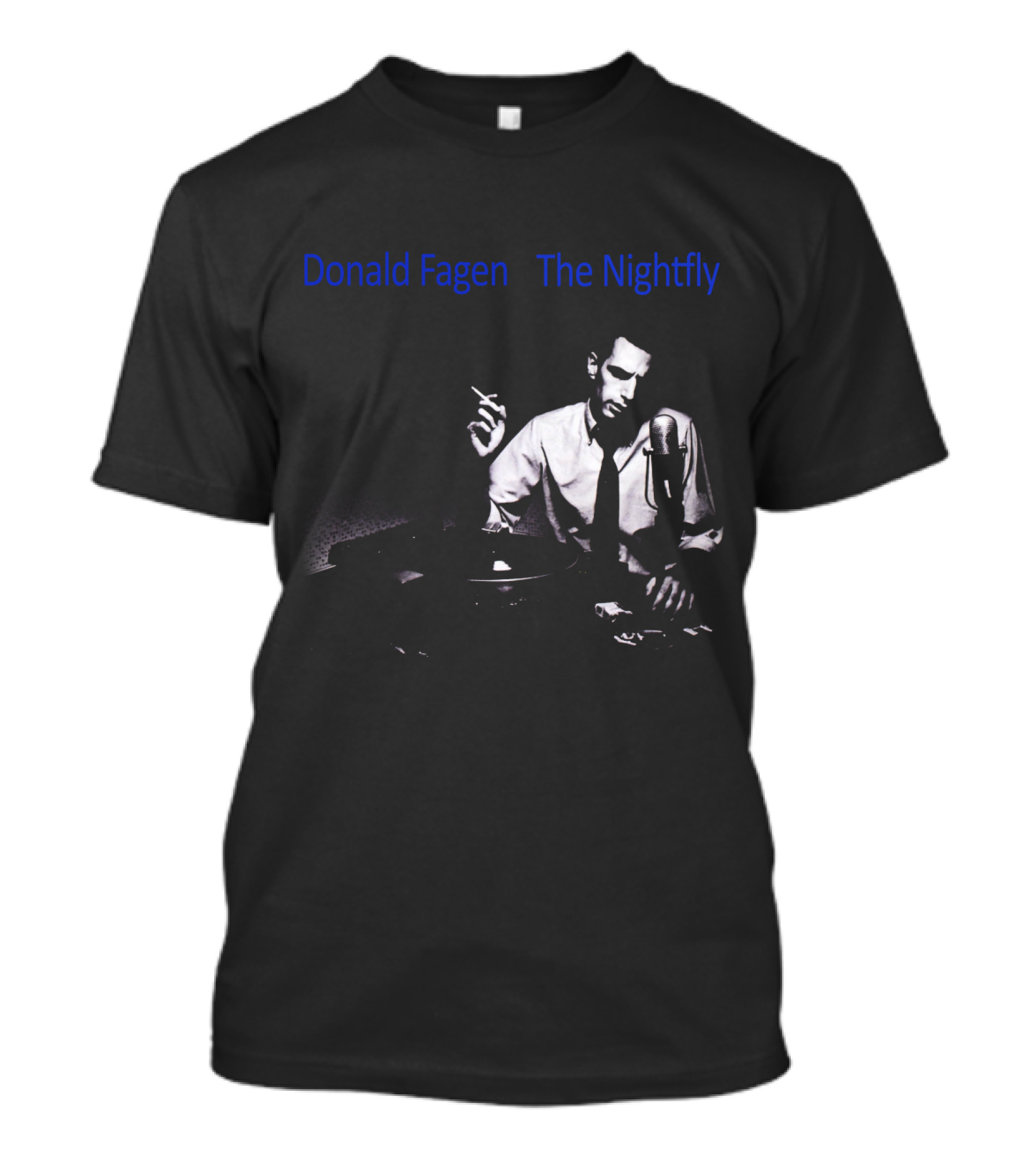 Donald Fagen The Nightfly Jazz Radio Host T-Shirt
