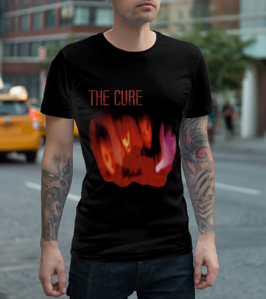 The Cure Pornography Album Cover Art T-Shirt