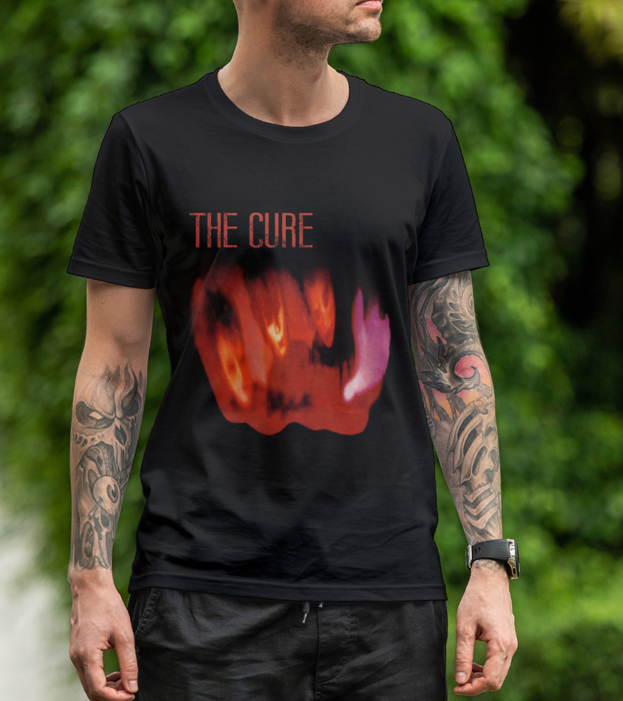 The Cure Pornography Album Cover Art T-Shirt