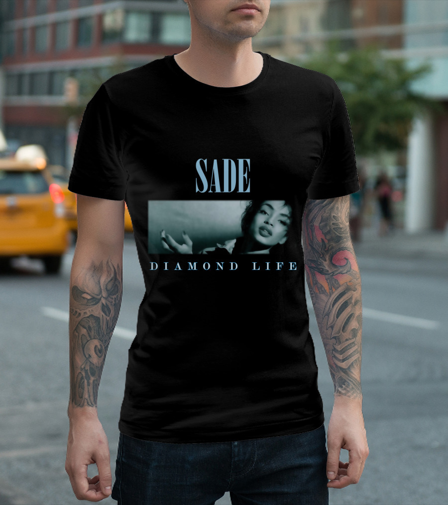 SADE Diamond Life Album Cover T-Shirt