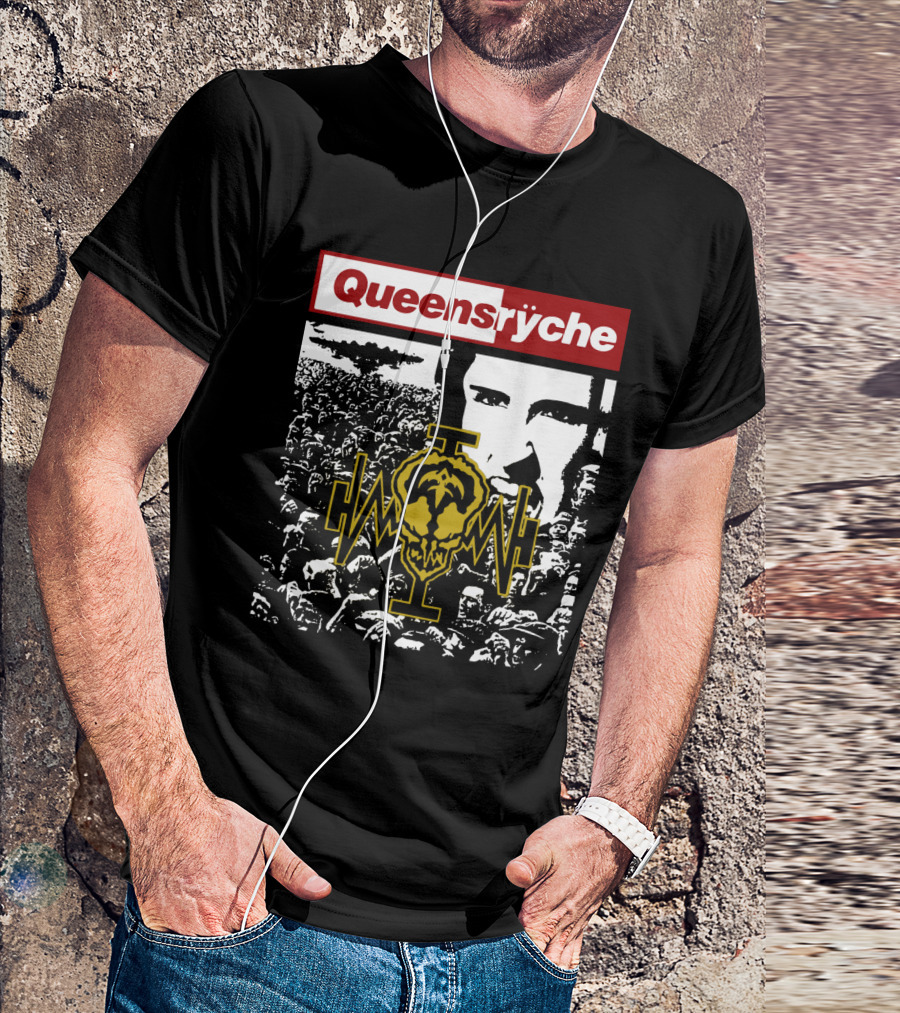 Queensrÿche Operation Mindcrime Album Artwork Iconic Skull T-Shirt