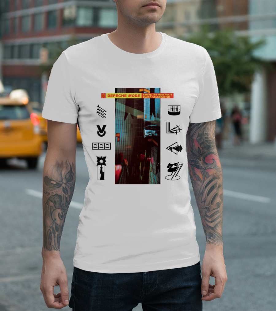 DEPECHE MODE Editing The Mode Vol. 5 Black T-Shirt
