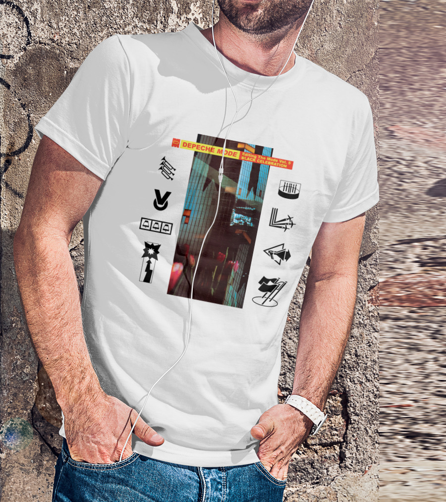 DEPECHE MODE Editing The Mode Vol. 5 Black T-Shirt