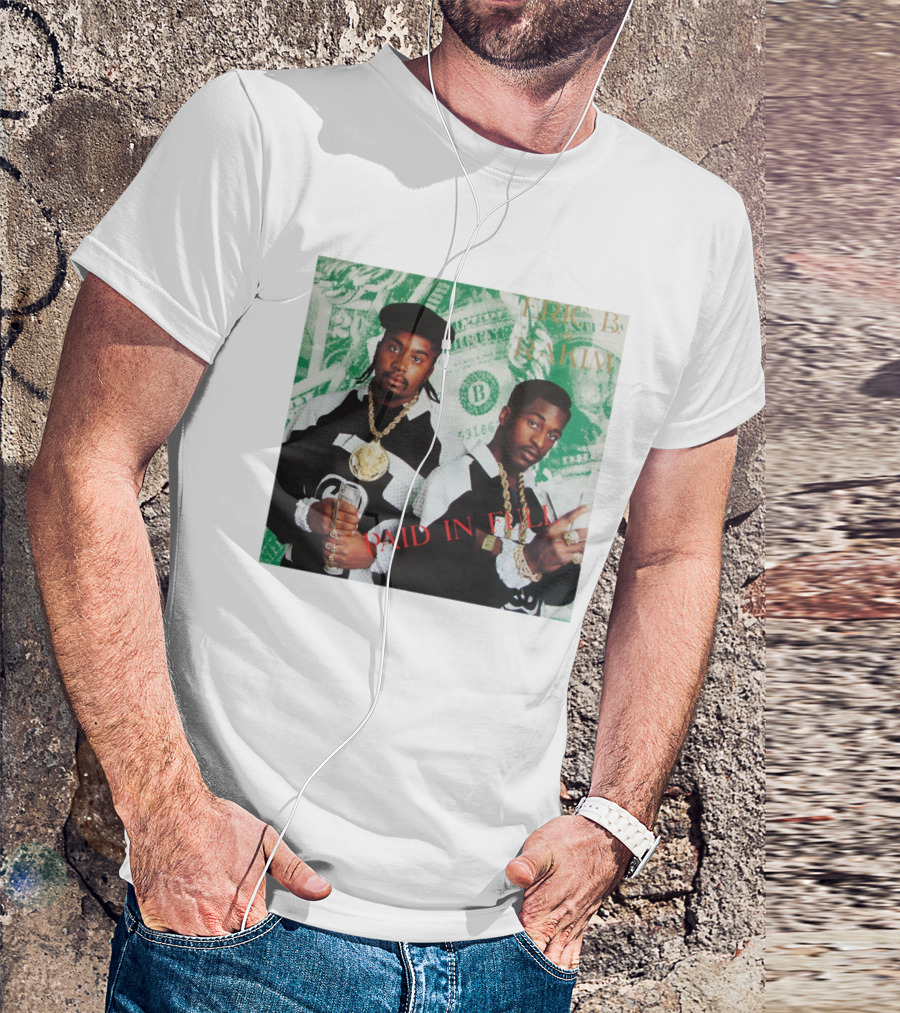 Eric B And Rakim Paid In Full Vintage Hip-Hop Album Cover T-Shirt