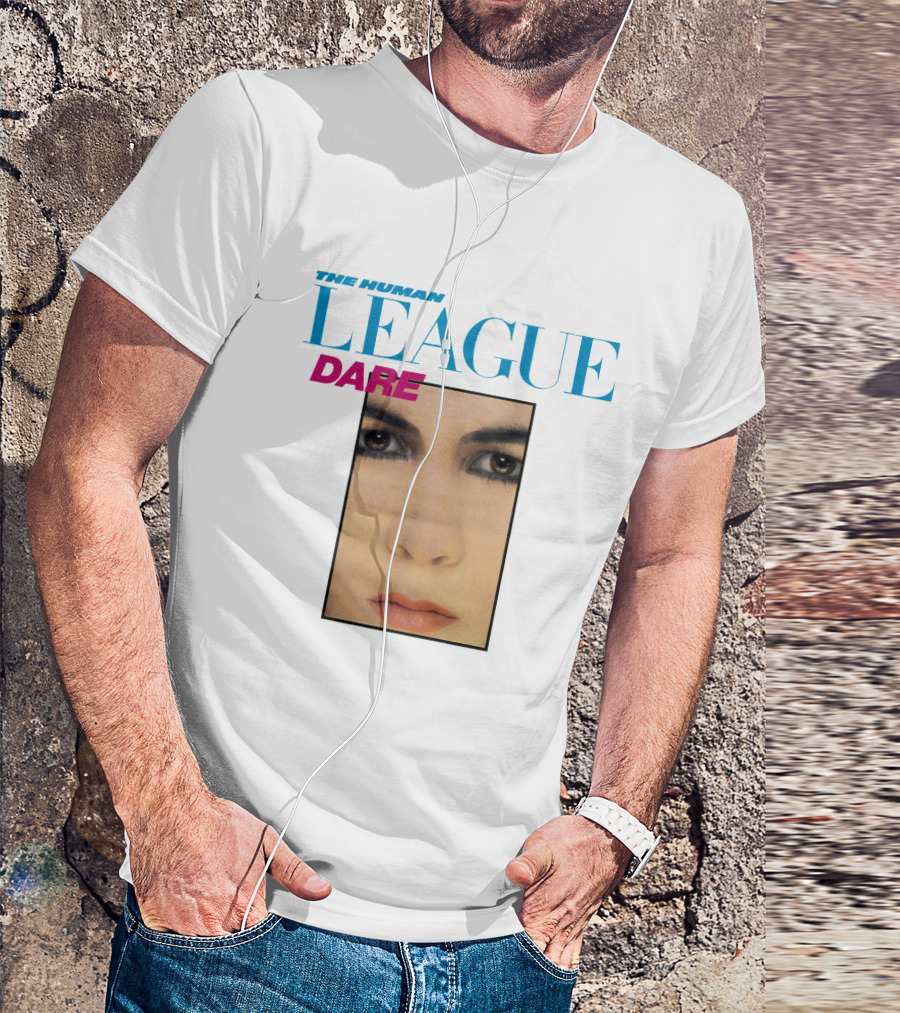 The Human League Dare Album Cover Art Face T-Shirt