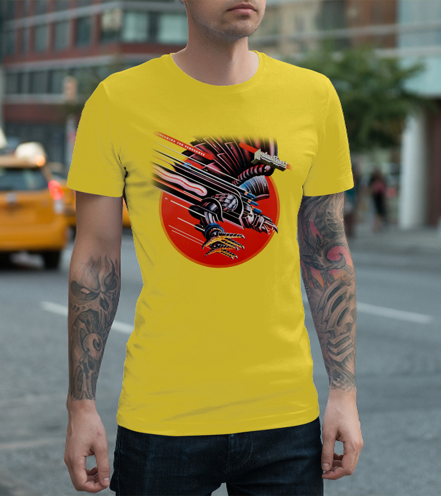 Judas Priest Screaming For Vengeance Metal Eagle T-Shirt