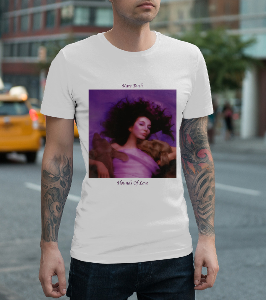 Kate Bush Hounds Of Love Album Cover Image T-Shirt