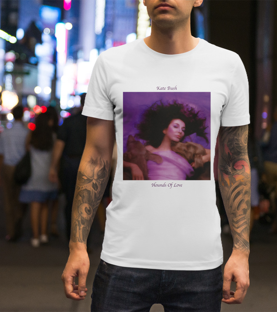 Kate Bush Hounds Of Love Album Cover Image T-Shirt