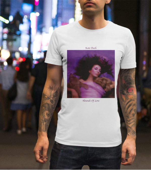 Kate Bush Hounds Of Love Album Cover Image T-Shirt