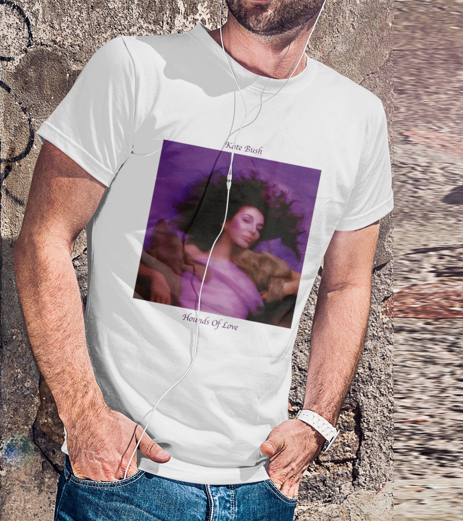 Kate Bush Hounds Of Love Album Cover Image T-Shirt