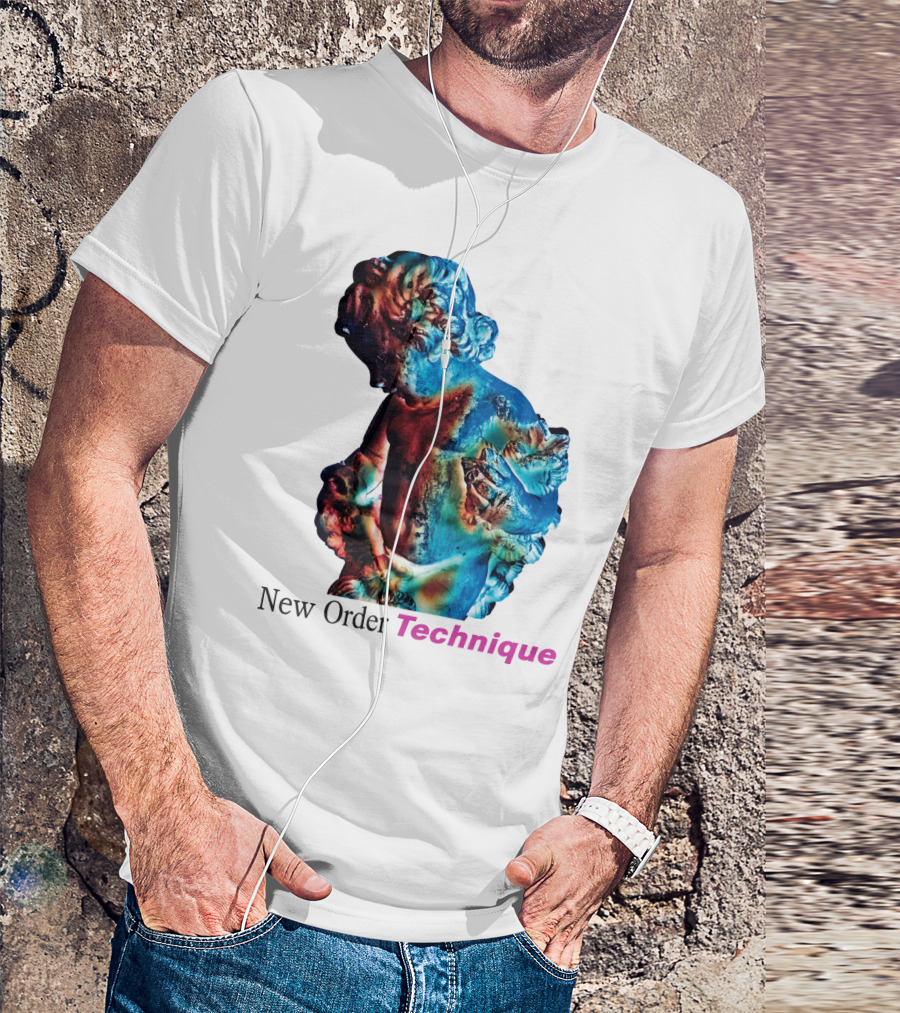 New Order Technique Album Sculpture T-Shirt