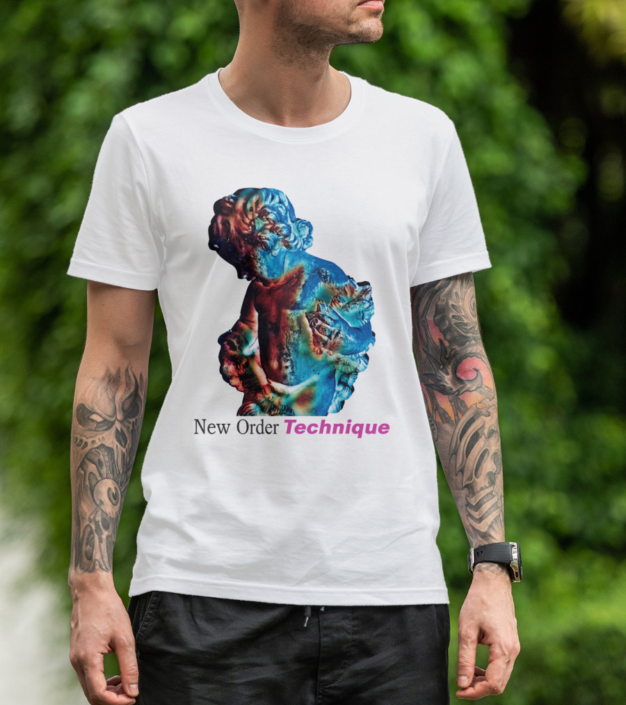 New Order Technique Album Sculpture T-Shirt