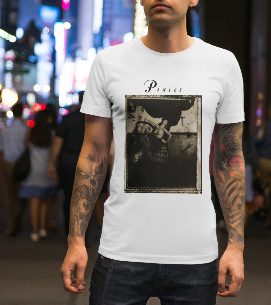 Pixies Surfer Rosa Album Cover Vintage Aesthetic T-Shirt