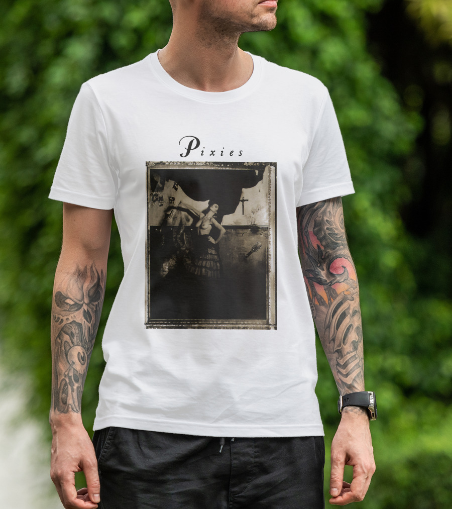 Pixies Surfer Rosa Album Cover Vintage Aesthetic T-Shirt