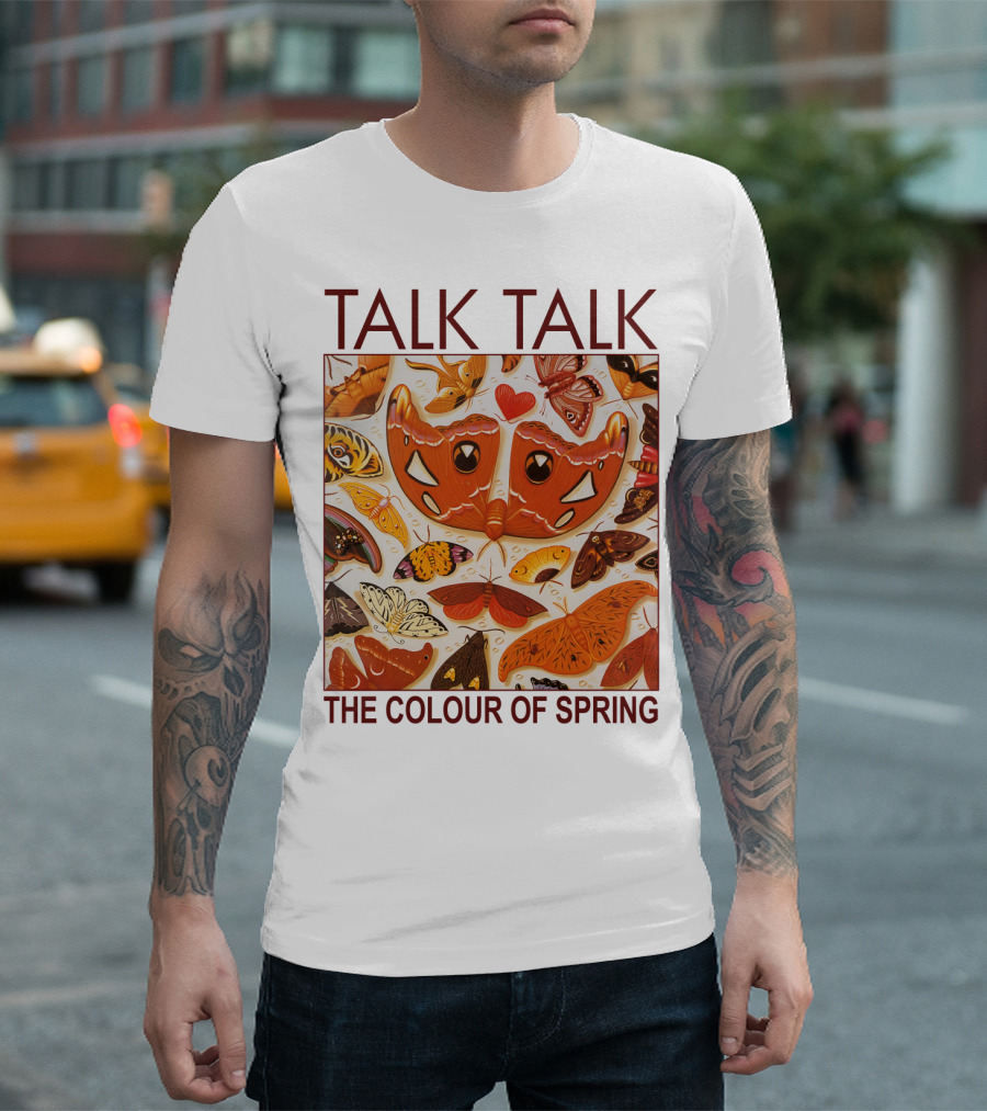 Talk Talk The Colour Of Spring Butterfly T-Shirt