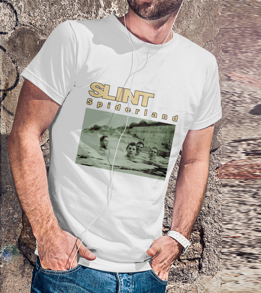 SLINT Spiderland Band Album Cover Swimming Image T-Shirt
