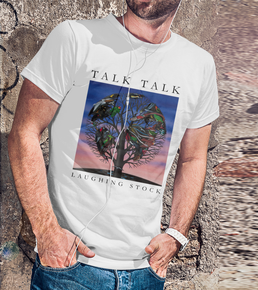 Talk Talk Laughing Stock Surreal Tree With Birds T-Shirt