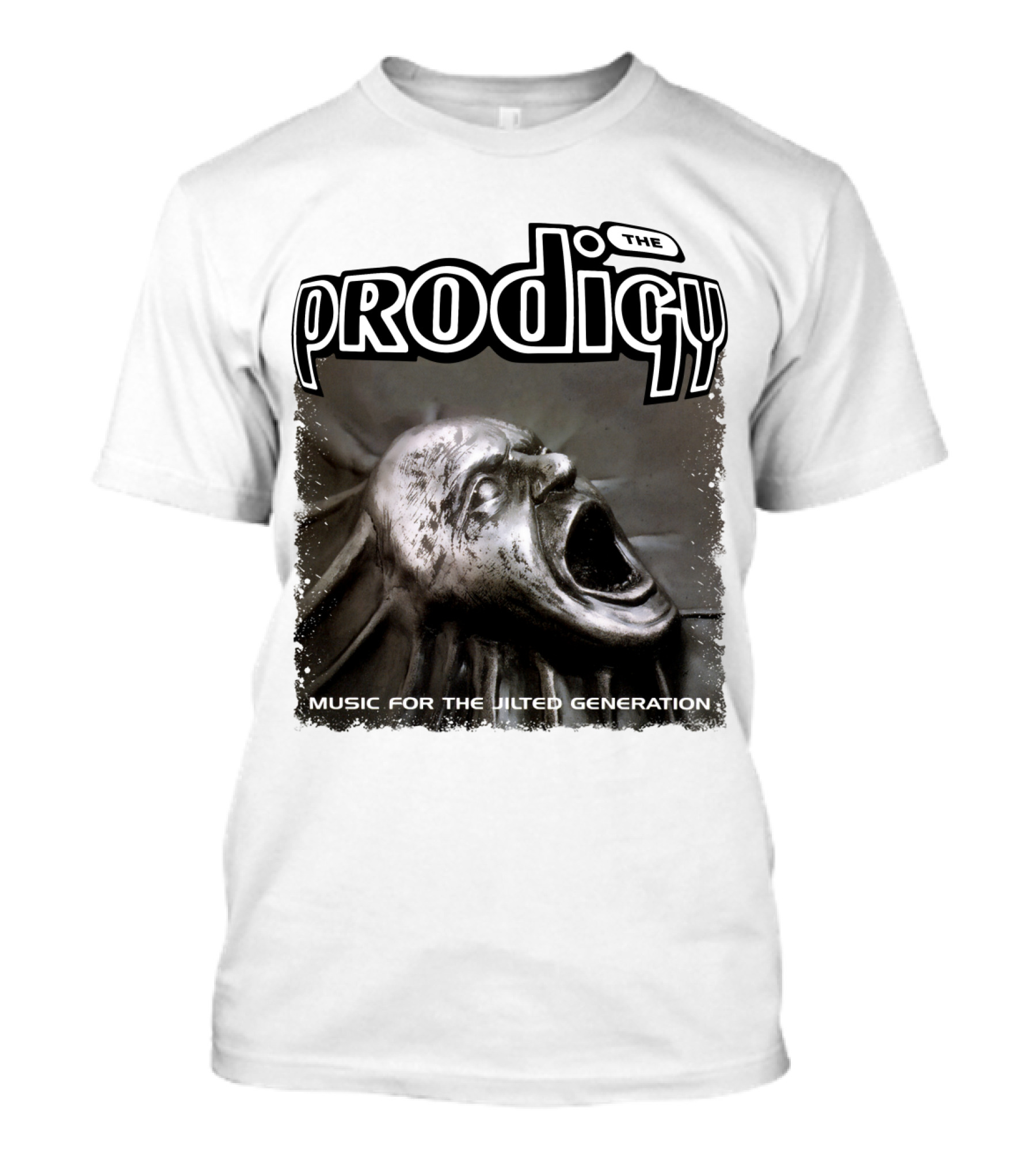 The Prodigy Music For The Jilted Generation Statue Image T-Shirt