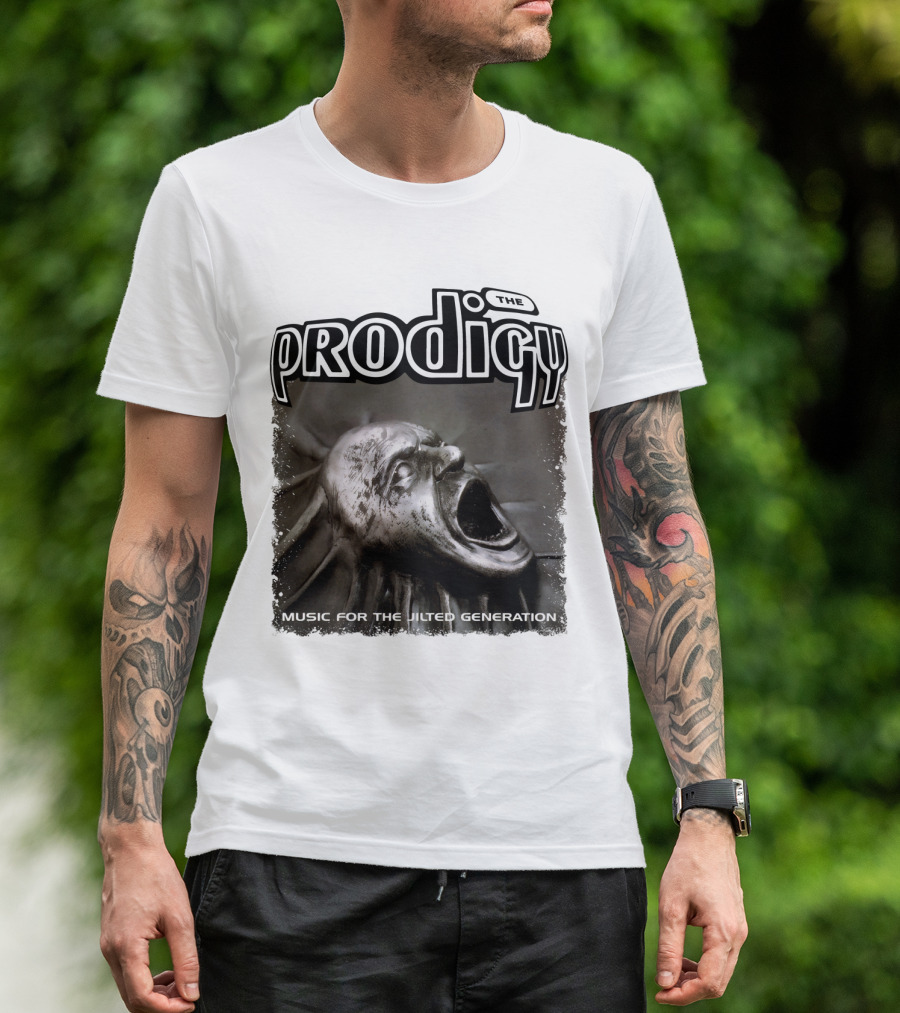The Prodigy Music For The Jilted Generation Statue Image T-Shirt