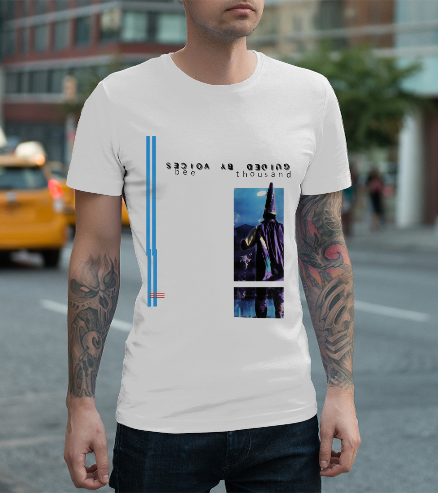 Guided by Voices Bee Thousand Wizard Reflection Retro Album Cover T-Shirt
