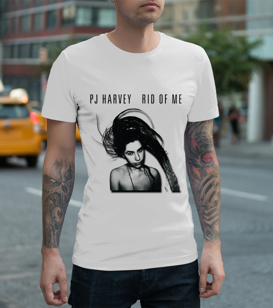 PJ Harvey Rid of ME Album Cover T-Shirt