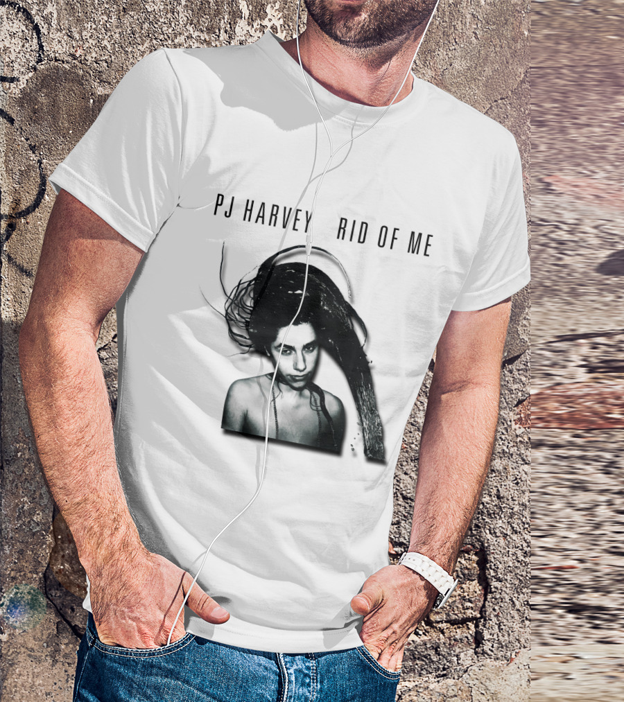 PJ Harvey Rid Of ME Album Cover T-Shirt