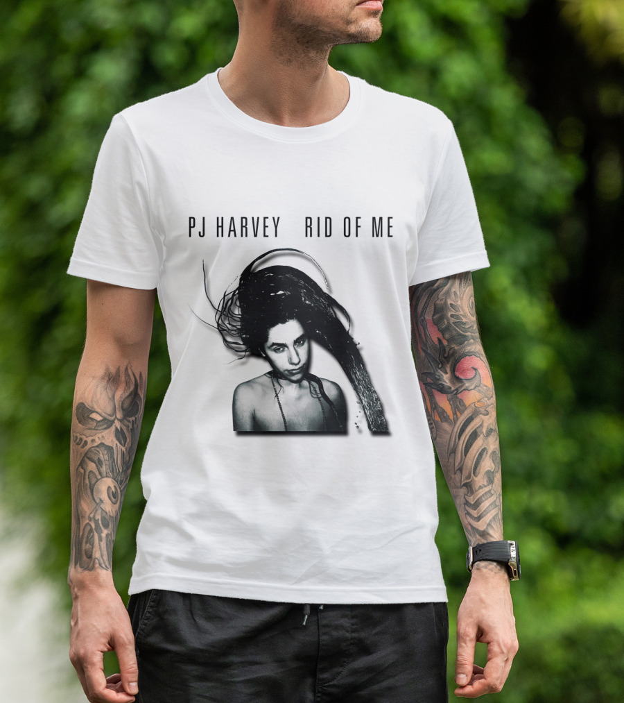 PJ Harvey Rid Of ME Album Cover T-Shirt