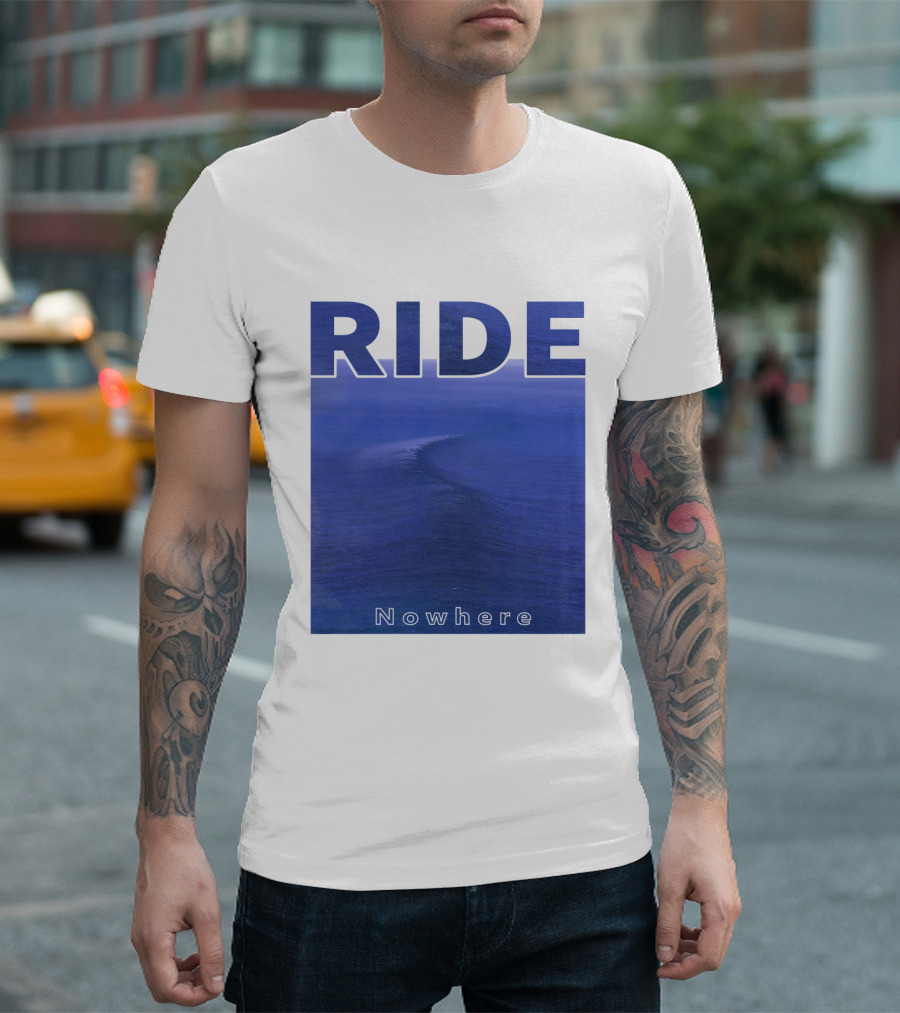Ride Nowhere Shoegaze Album Cover T-Shirt