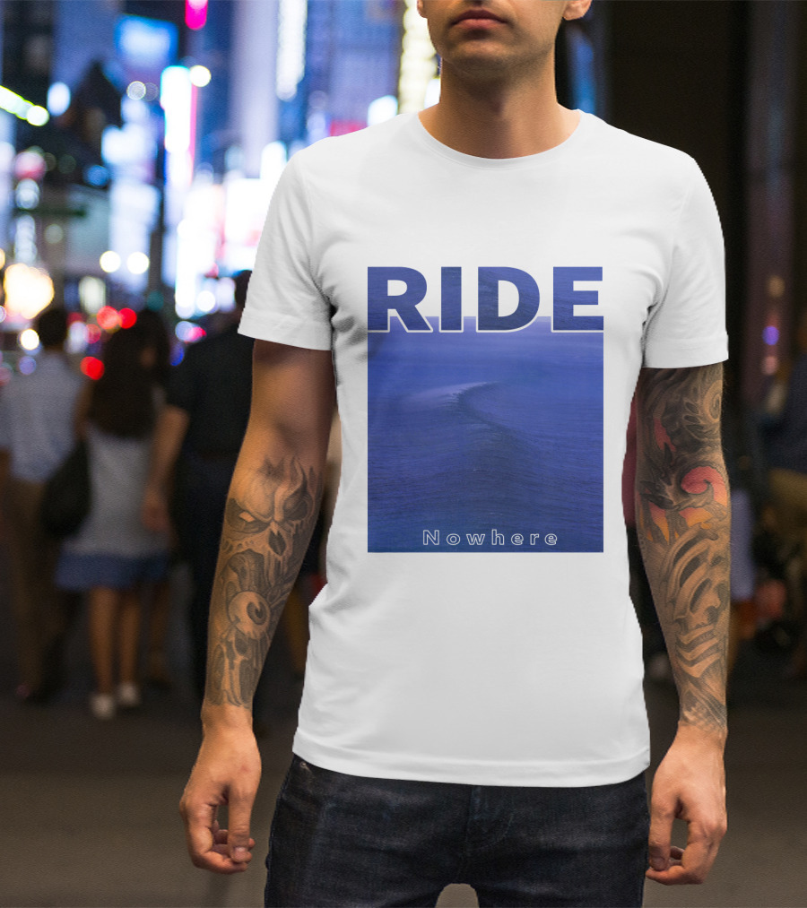 Ride Nowhere Shoegaze Album Cover T-Shirt