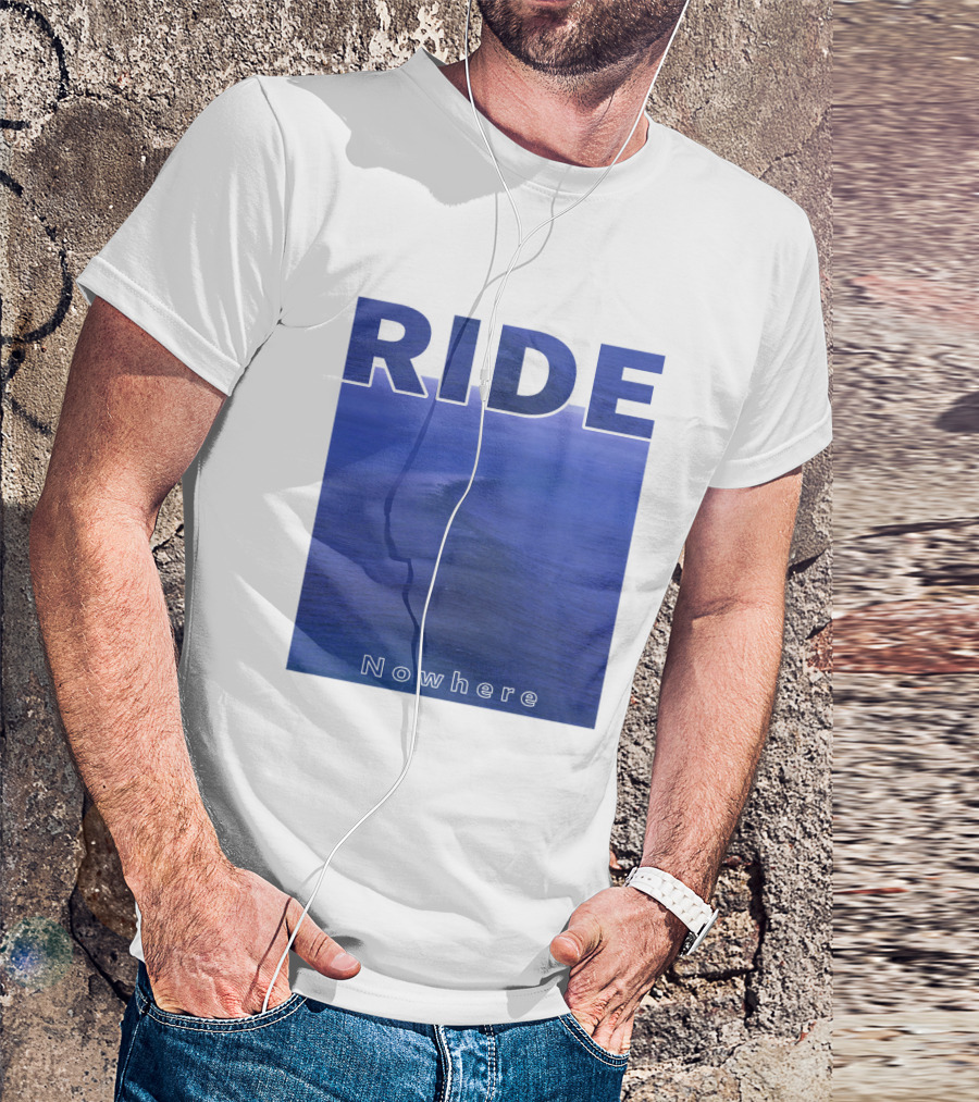 Ride Nowhere Shoegaze Album Cover T-Shirt