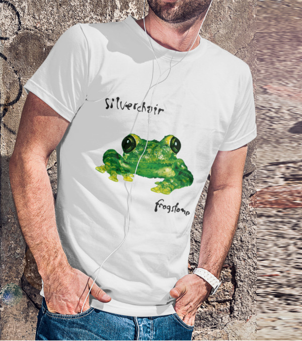 Silverchair Frogstomp Frog Green Eyes T-Shirt