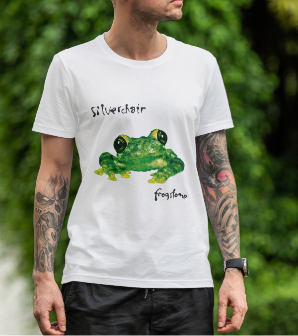 Silverchair Frogstomp Frog Green Eyes T-Shirt