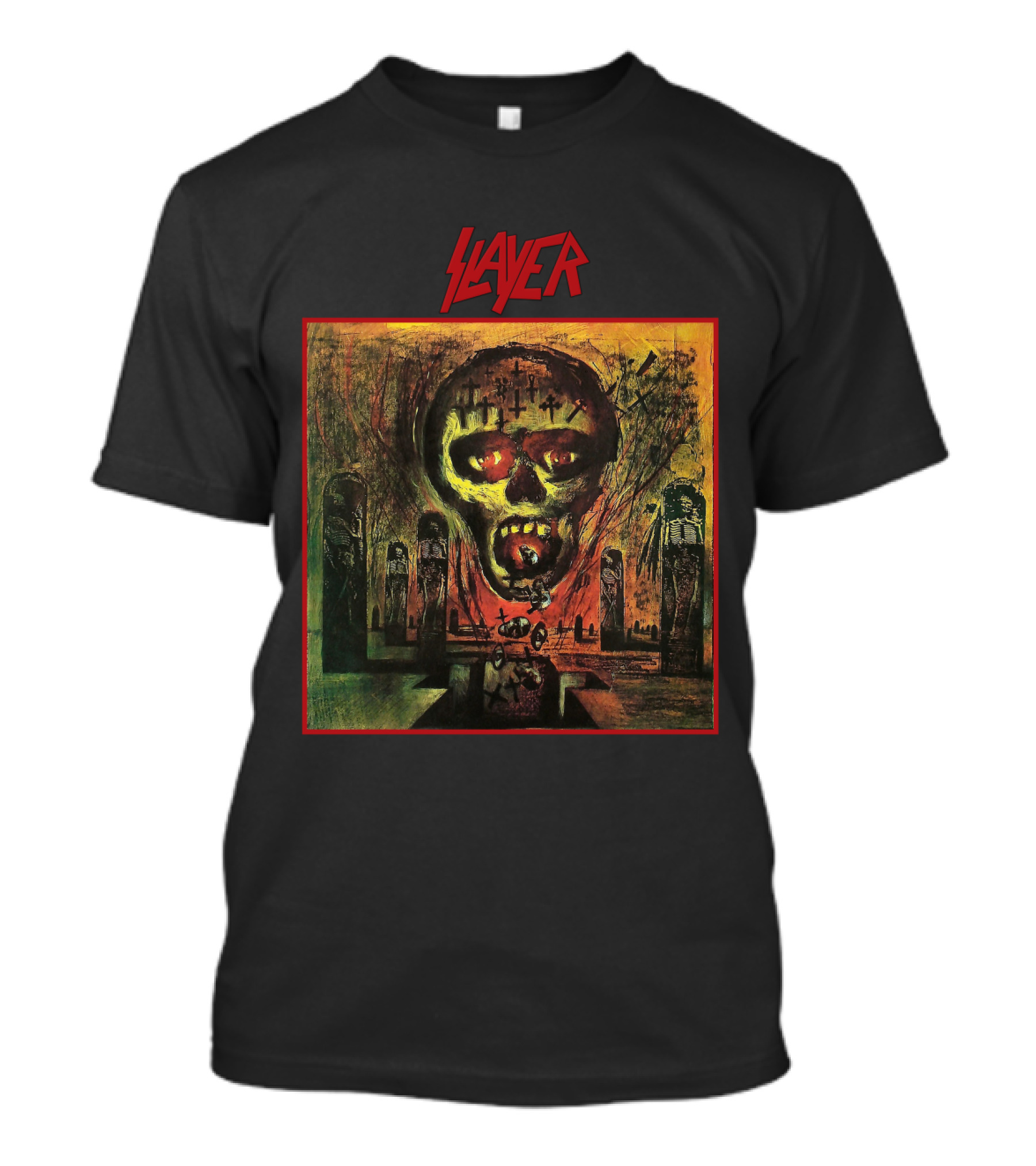Slayer Seasons In The Abyss Skull T-Shirt