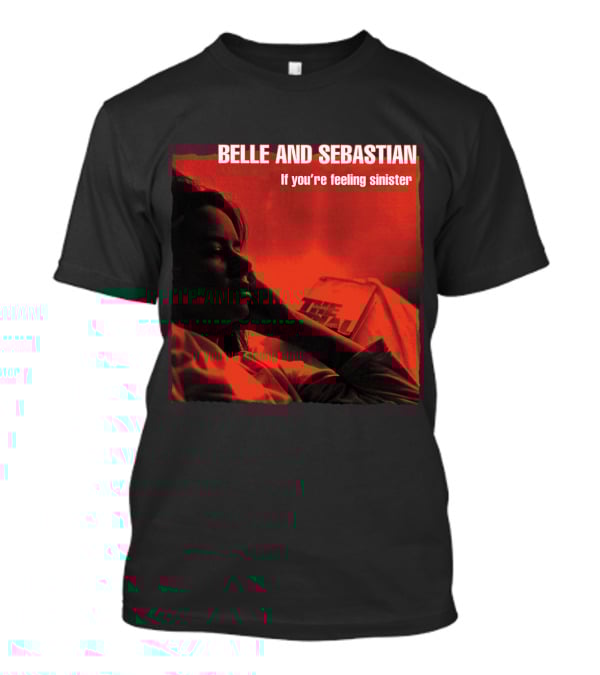 Belle And Sebastian If You're Feeling Sinister Album Cover Red Tone T-Shirt