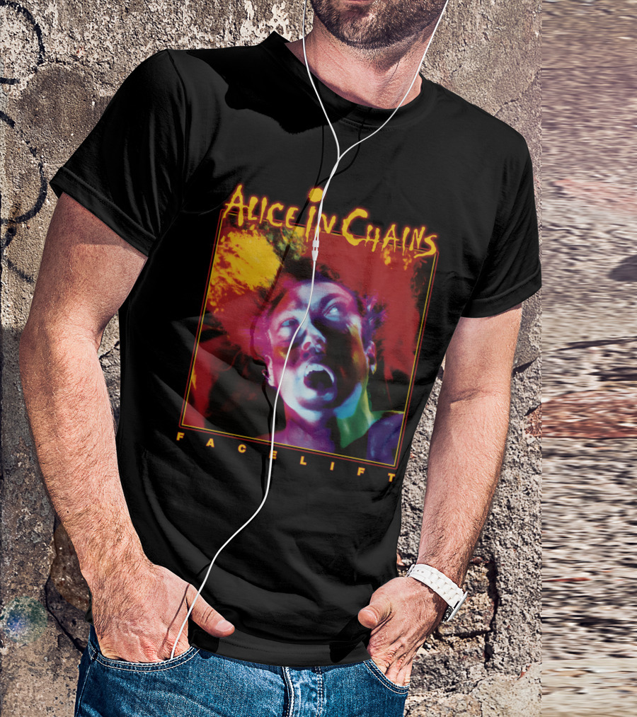 Alice In Chains Facelift Album Cover T-Shirt