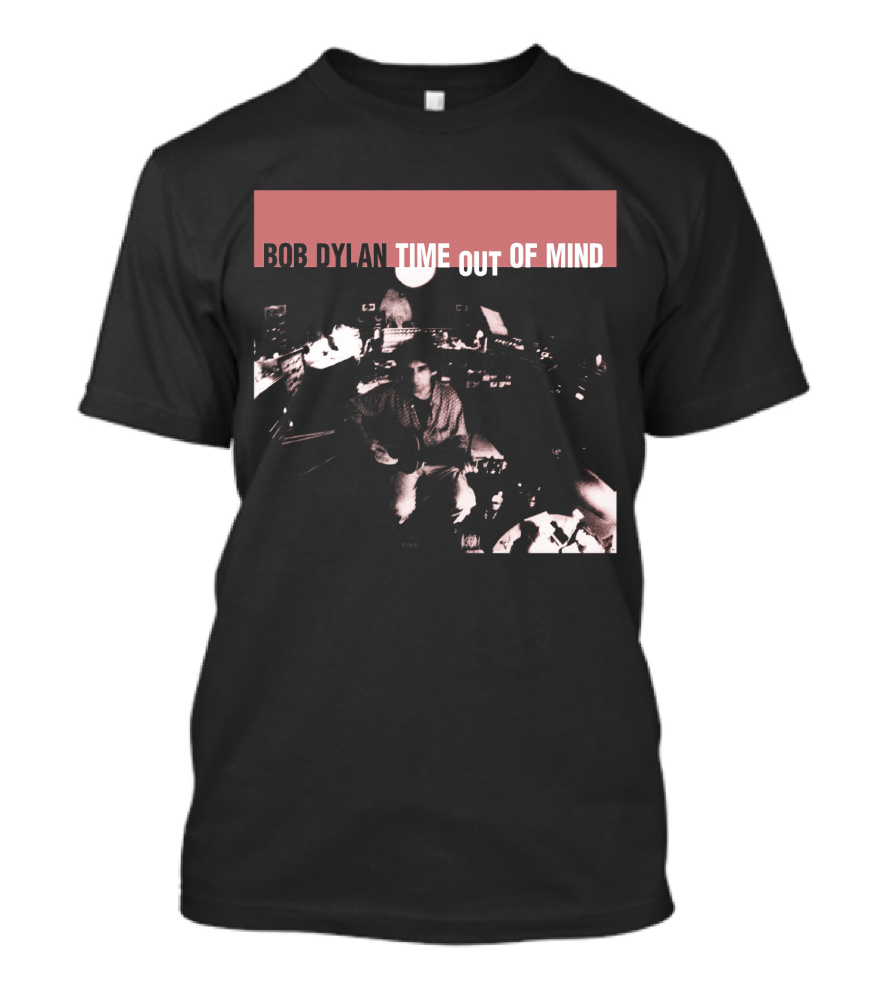 Bob Dylan Time Out Of Mind Album Cover Studio Session T-Shirt