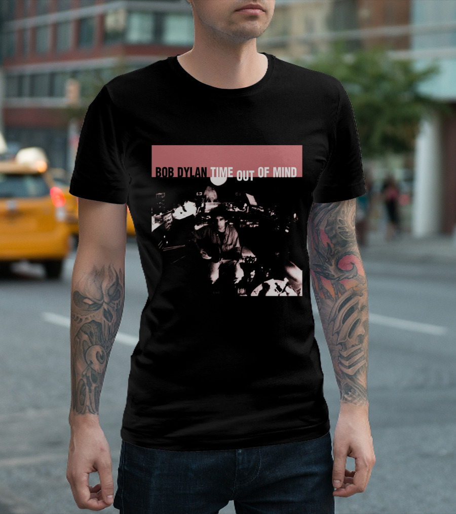 Bob Dylan Time Out of Mind Album Cover Studio Session T-Shirt