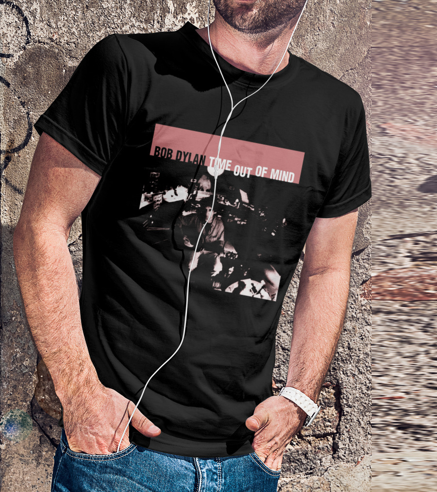 Bob Dylan Time Out Of Mind Album Cover Studio Session T-Shirt