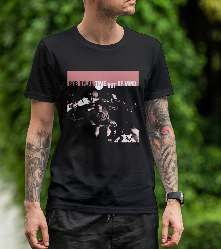 Bob Dylan Time Out Of Mind Album Cover Studio Session T-Shirt