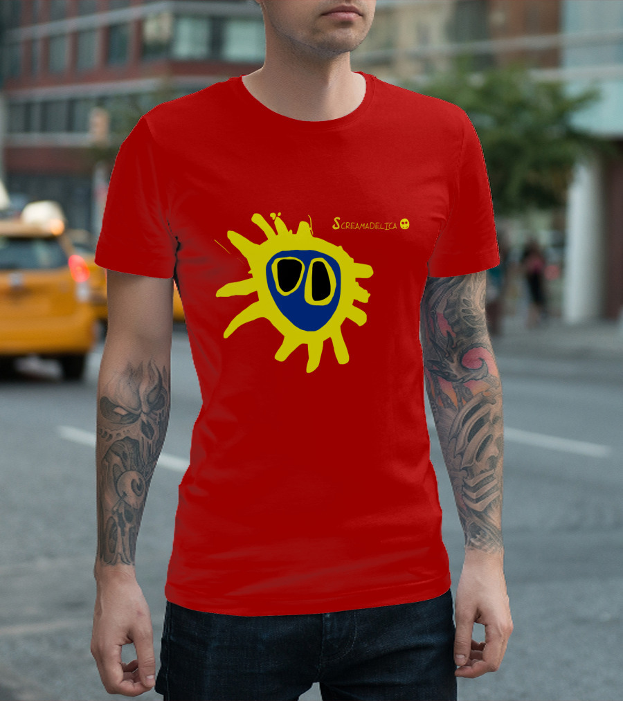 Primal Scream Screamadelica Iconic Sunburst T-Shirt