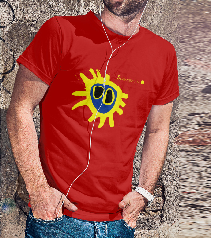 Primal Scream Screamadelica Iconic Sunburst T-Shirt