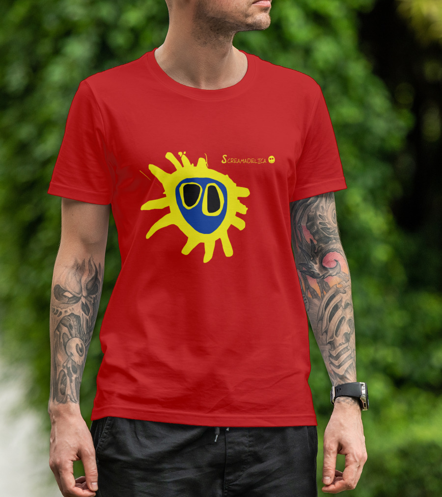 Primal Scream Screamadelica Iconic Sunburst T-Shirt